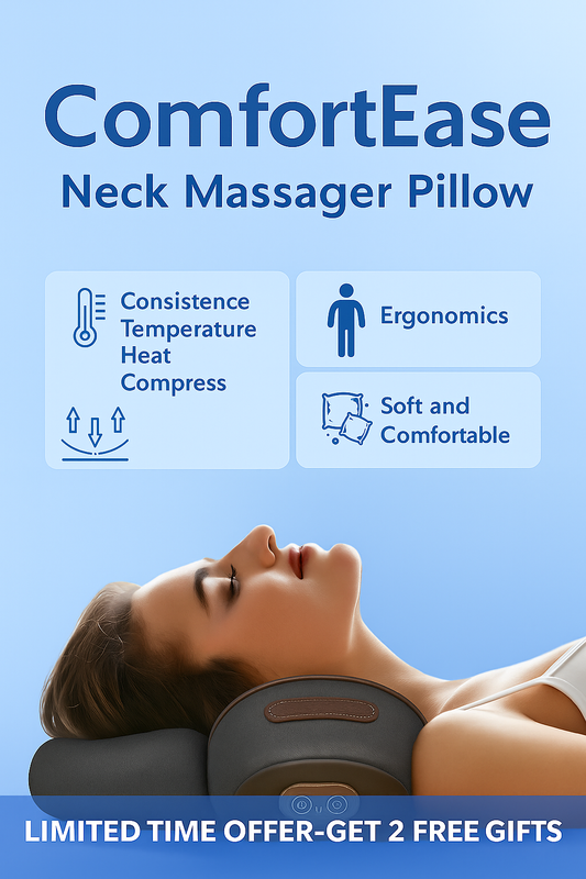 ComfortEase Neck Massage Pillow